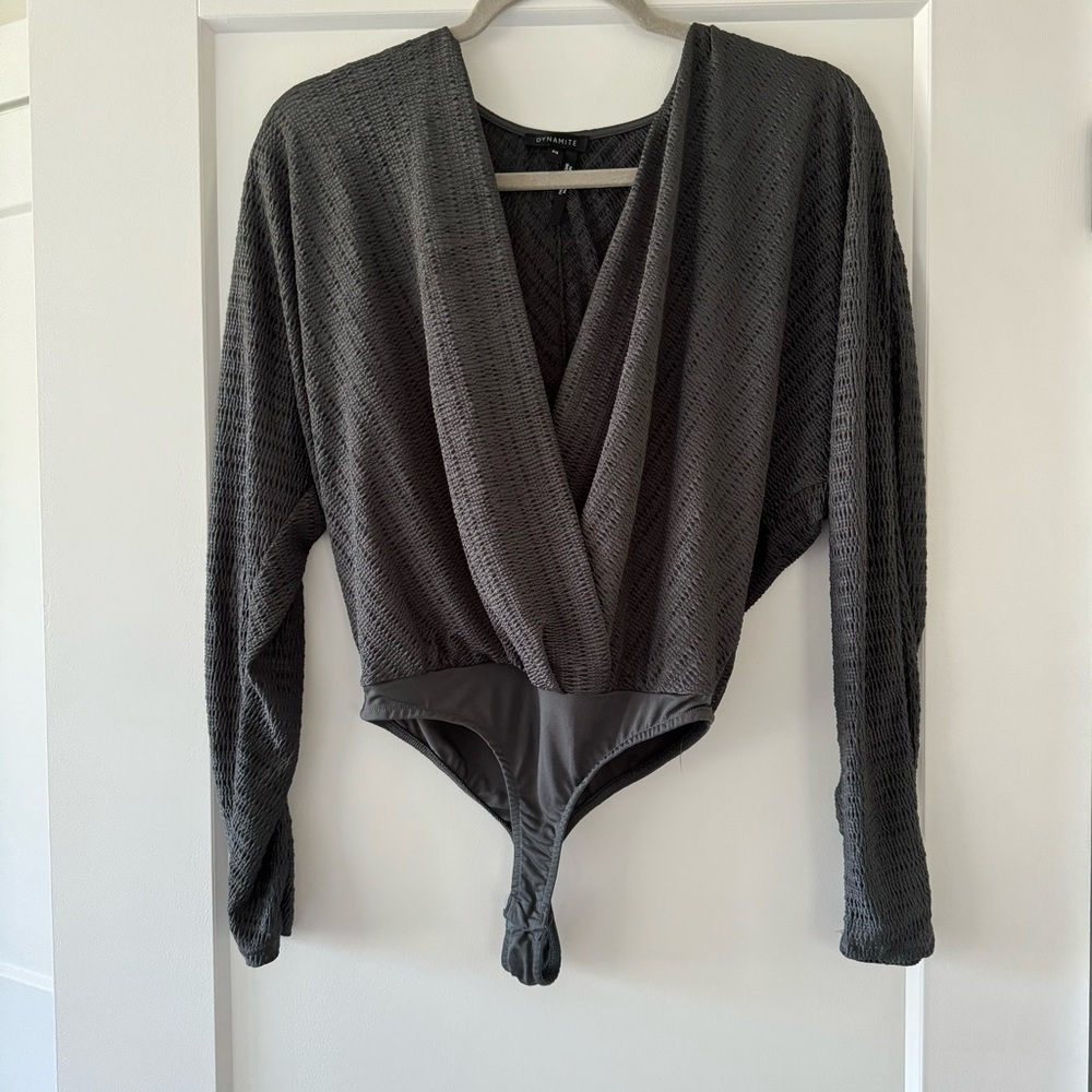 Dynamite long sleeve bodysuit